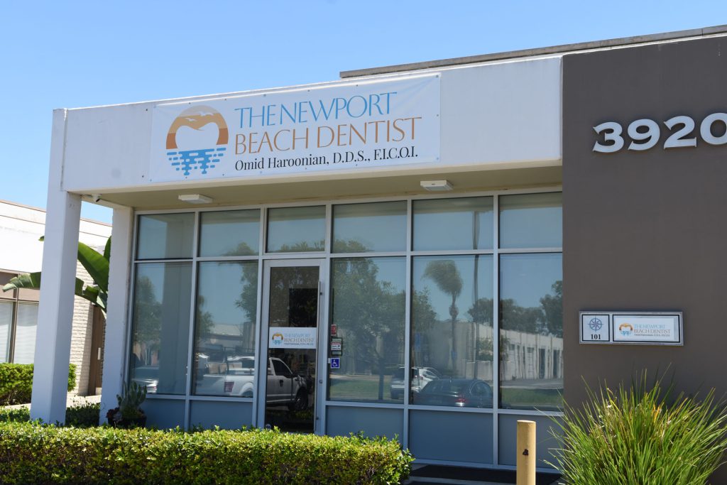 Exterior of The Newport Beach Dentist on Birch Street